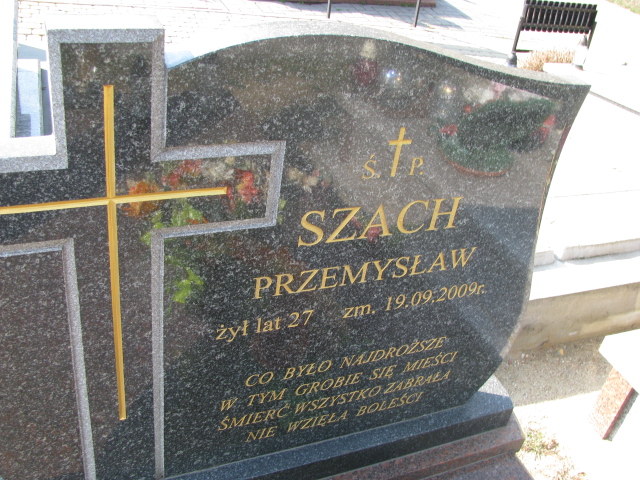 Przemysław Szach  Grabówka - Grobonet - Wyszukiwarka osób pochowanych